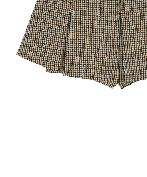 HIGH SCHOOL DISCO(ハイスクールディスコ)の「ローレイズプリーツスカートベージュ(スカート・レディース・その他・MEDIUM/SMALL)」の4枚目の写真