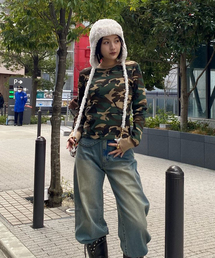 Oriens JOURNAL STANDARD | カモフラージュサーマルロングTシャツ(Tシャツ/カットソー)