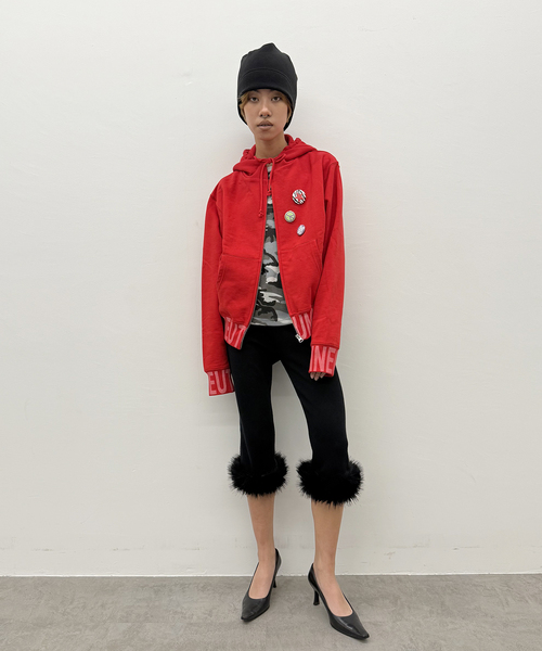 Oriens JOURNAL STANDARD（オリエンス ジャーナルスタンダード）の「カモフラージュサーマルロングTシャツ（Tシャツ/カットソー・レディース・カーキ/グレー・SMALL/MEDIUM）」の4枚目の写真