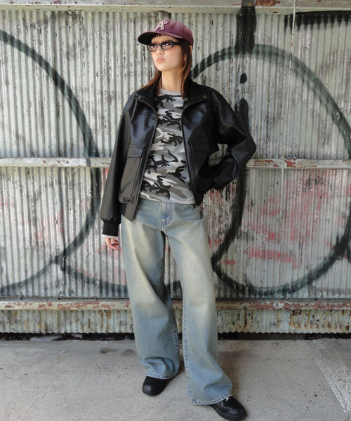 Oriens JOURNAL STANDARD（オリエンス ジャーナルスタンダード）の「カモフラージュサーマルロングTシャツ（Tシャツ/カットソー・レディース・カーキ/グレー・SMALL/MEDIUM）」の9枚目の写真