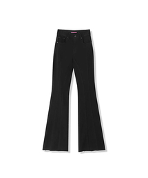 Vivacious（ビバシャス）の「Slender Line Denim Pants BLACK（デニムパンツ・レディース）」