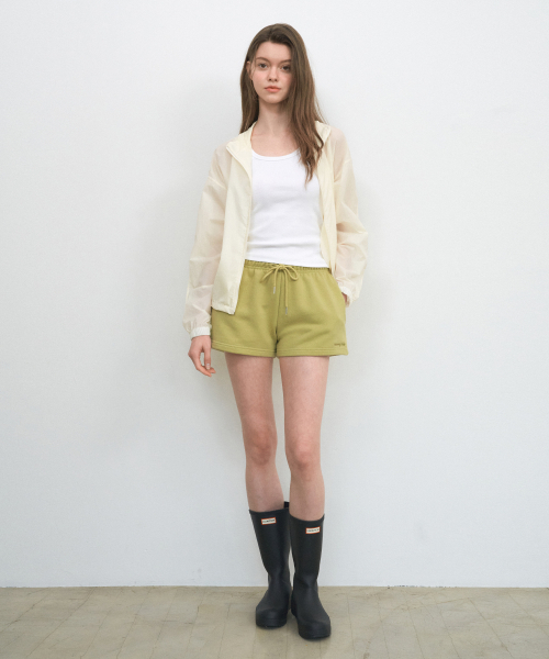 WEDNESDAYOASISFORWOMEN（ウェンズデー オアシス フォー ウーマン）の「タイニーハイネックウィンドブレーカー_CREAM(W25-OT01)（ナイロンジャケット・レディース・アイボリー・FREE）」の3枚目の写真
