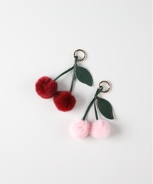 Right-on（ライトオン）の「【Right-on Basic】サクランボチャーム (アクセサリー / バッグチャーム / モダンデザイン / 上品)（その他小物・キッズ）」