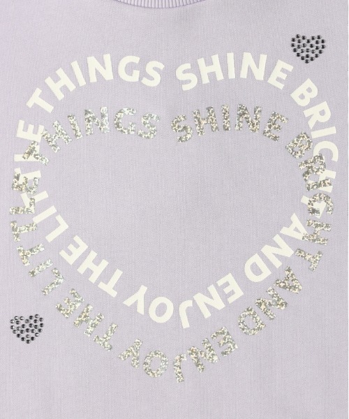 Right-on(ライトオン)の「【VIVIAN BLUE】フロントロゴ スウェットプルオーバー (キッズ / カレッジ風 / バルーンスリーブ / デイリーユース)(スウェット・キッズ・オフホワイト/ブラック/サックスブルー/ライラック・120/130/140/150/160/110)」の10枚目の写真