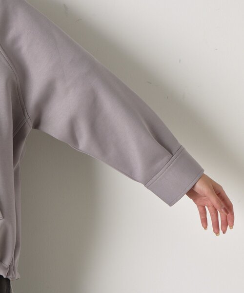 Jena espace merveilleux（ジェナ　エスパスメルヴェイユ）の「ラグランダンボールコート（その他アウター・レディース・チャコールグレー/グレー・FREE）」の17枚目の写真