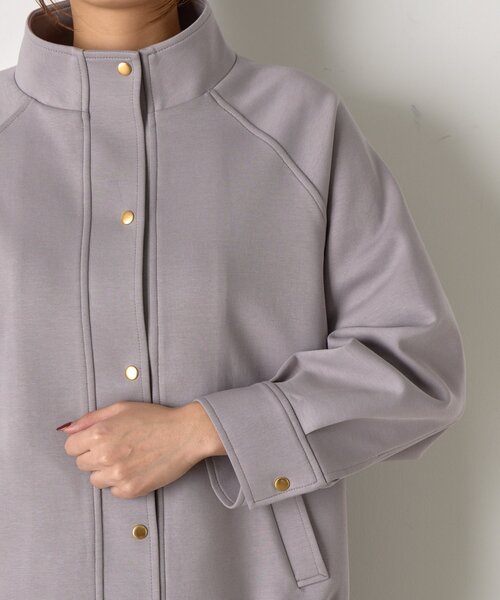 Jena espace merveilleux（ジェナ　エスパスメルヴェイユ）の「ラグランダンボールコート（その他アウター・レディース・チャコールグレー/グレー・FREE）」の16枚目の写真