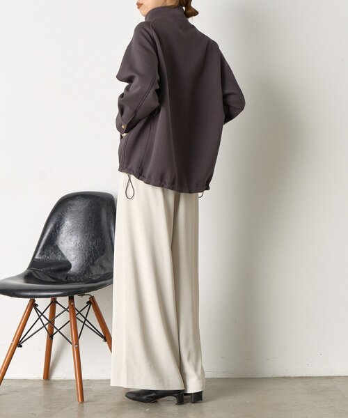 Jena espace merveilleux（ジェナ　エスパスメルヴェイユ）の「ラグランダンボールコート（その他アウター・レディース・チャコールグレー/グレー・FREE）」の10枚目の写真