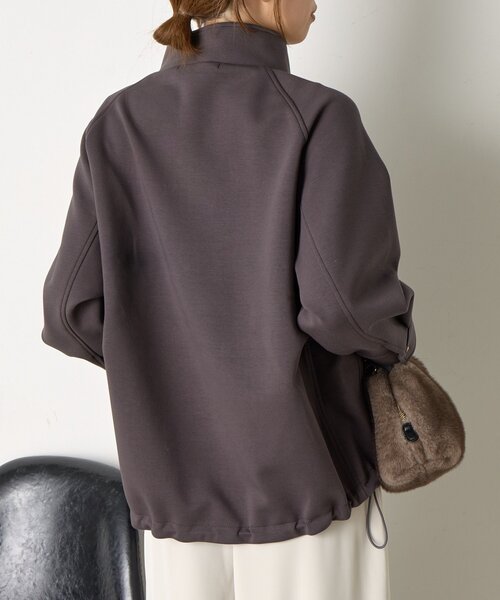 Jena espace merveilleux（ジェナ　エスパスメルヴェイユ）の「ラグランダンボールコート（その他アウター・レディース・チャコールグレー/グレー・FREE）」の4枚目の写真