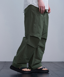 DRAW FIT（ドローフィット）の「ディタッチャブルパティグワイドパンツ[KHAKI]（その他パンツ）」