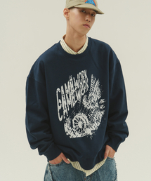 CAMEL WORK（キャメルワーク）の「バイクトラックスウェットシャツ（ネイビー）（スウェット）」