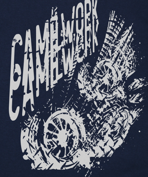 CAMEL WORK(キャメルワーク)の「バイクトラックスウェットシャツ(ネイビー)(スウェット・メンズ・その他・MEDIUM/LARGE/X-LARGE)」の4枚目の写真