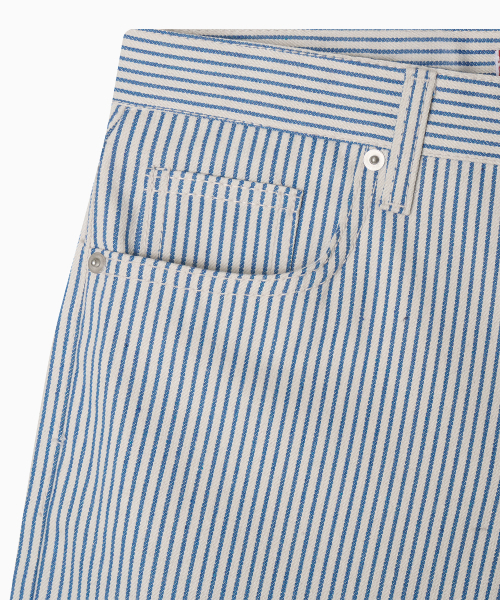 MENASOO(ミナス)の「Stripe Denim Short Pants_Skyblue(その他パンツ・レディース・スカイブルー・2/1)」の16枚目の写真