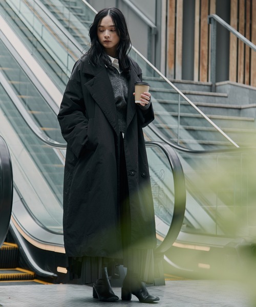 CLANE/クラネ】COLOR DOWN CHESTER COAT/カラーダウンチェスターコート