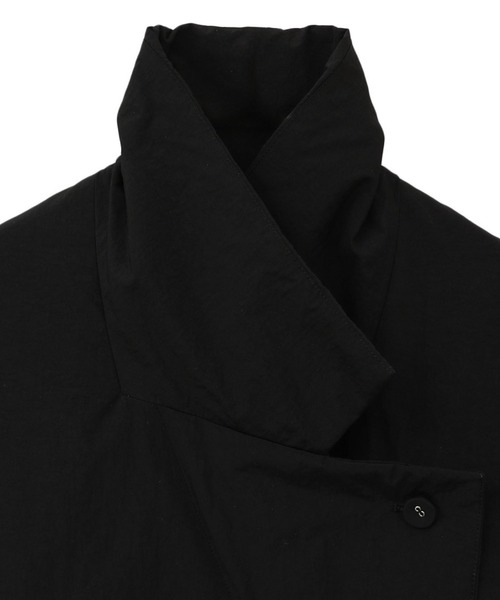 カラーダウン チェスターコート ブラック - COLOR DOWN クラネ CLANE - カラーダウンチェスターコート - COLOR DOWN CHESTER COAT