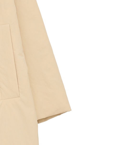 CLANE（クラネ）の「【CLANE/クラネ】COLOR DOWN CHESTER COAT/カラーダウンチェスターコート（ダウンジャケット/コート・レディース・ホワイト/ブラック・1/2）」の18枚目の写真
