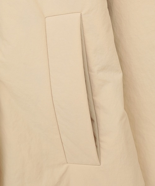 CLANE（クラネ）の「【CLANE/クラネ】COLOR DOWN CHESTER COAT/カラーダウンチェスターコート（ダウンジャケット/コート・レディース・ホワイト/ブラック・1/2）」の21枚目の写真