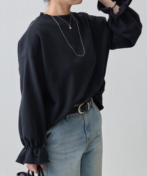 セール】袖口フリルトレーナー（Tシャツ/カットソー）｜BEARDSLEY