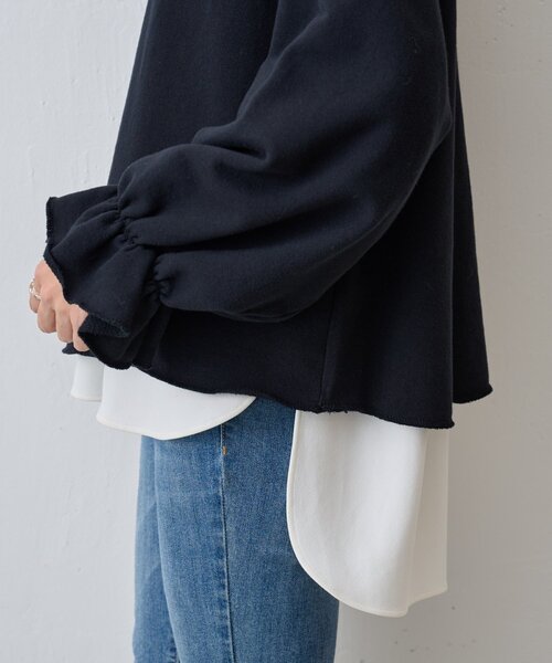 袖口フリルトレーナー（Tシャツ/カットソー）｜BEARDSLEY（ビアズリー