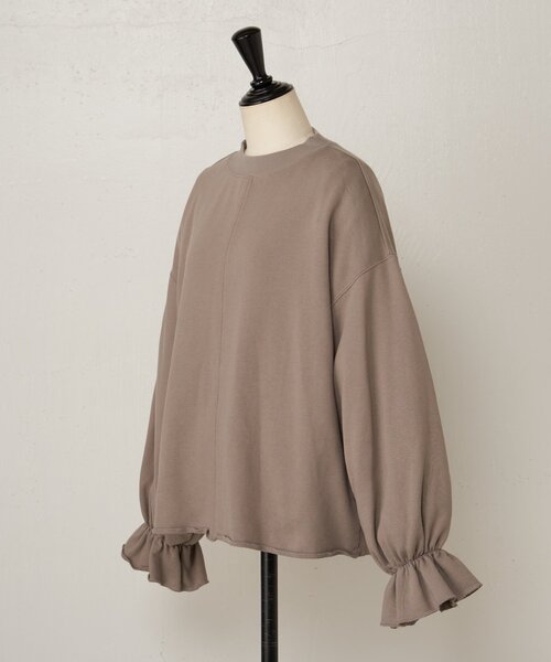 袖口フリルトレーナー（Tシャツ/カットソー）｜BEARDSLEY（ビアズリー