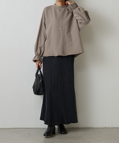 袖口フリルトレーナー（Tシャツ/カットソー）｜BEARDSLEY（ビアズリー