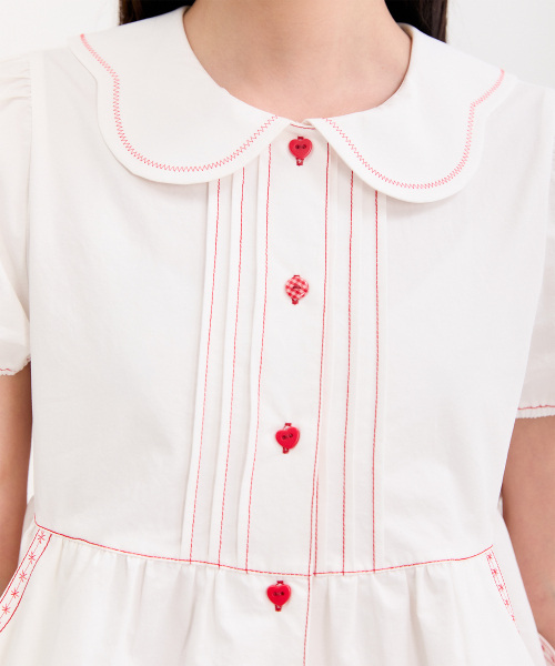 NEFNEF(ネフネフ)の「baby doll blouse(シャツ/ブラウス・レディース・その他・FREE)」の7枚目の写真