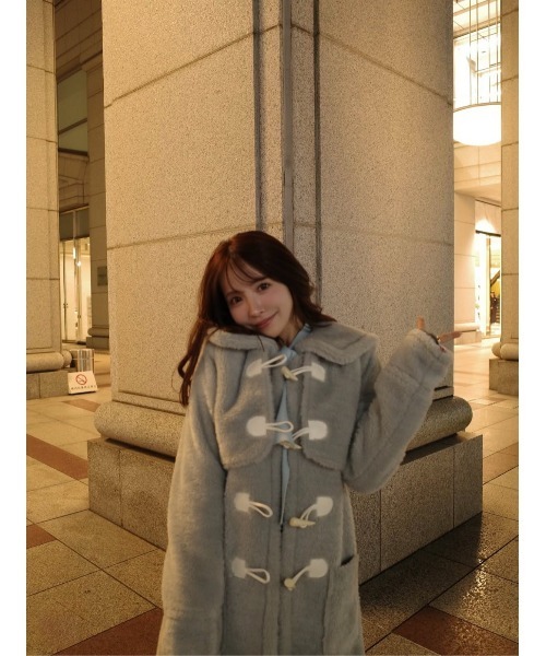 Fluffy Sailor Duffle Coat（ダッフルコート）｜MISTREASS