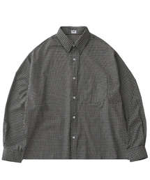 HUKE（ヒューク）の「ブラックナノチェックシャツ（シャツ/ブラウス）」