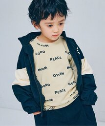 p.premier | イロチ買いしたい総柄ストレッチ長袖Tシャツ_ジュニア対応(Tシャツ/カットソー)