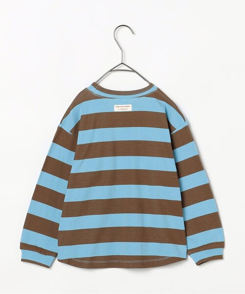 p.premier（ピードットプルミエ）の「イロチ買いしたい総柄ストレッチ長袖Tシャツ_ジュニア対応（Tシャツ/カットソー・キッズ・ブラック/アイボリー/サックスブルー/オフホワイト/グリーン/レッド/マスタード/その他11・80/90/100/110/120/130/140）」の22枚目の写真