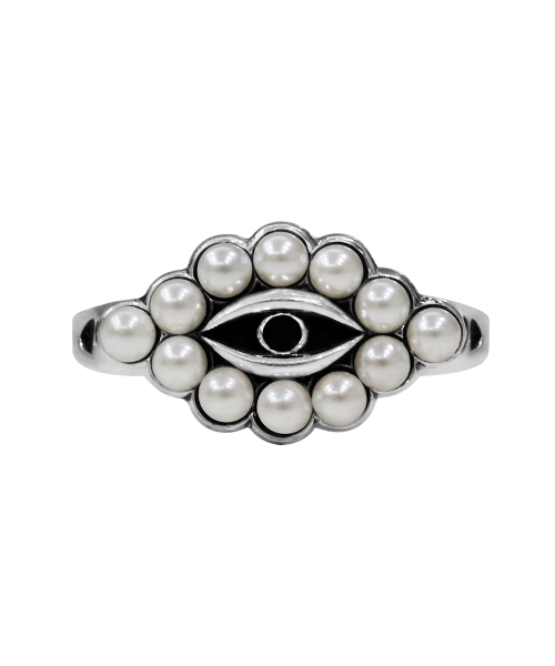 Lightning White Cloud Ring