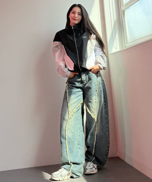 URBAN PLAYERS(アーバンプレイヤーズ)の「オルデュースポウィンドブレーカー(パープル)(ナイロンジャケット・レディース・その他・MEDIUM/LARGE/X-LARGE)」の6枚目の写真
