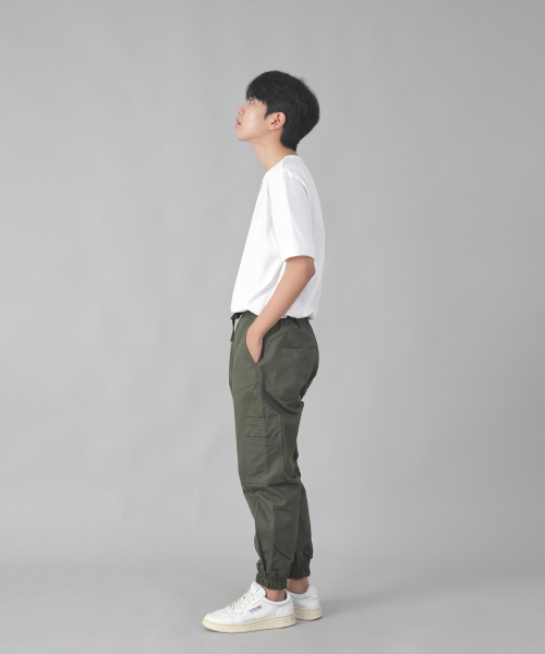 SAINTCREW(セントクルー)の「ボールドアンクルバンドカーゴジョガーパンツ BAC-328 カーキ(スウェットパンツ・メンズ・その他・MEDIUM/LARGE/X-LARGE)」の7枚目の写真