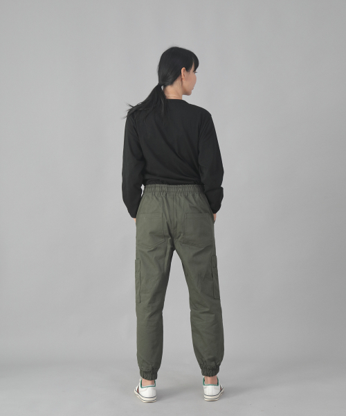 SAINTCREW(セントクルー)の「ボールドアンクルバンドカーゴジョガーパンツ BAC-328 カーキ(スウェットパンツ・メンズ・その他・MEDIUM/LARGE/X-LARGE)」の9枚目の写真