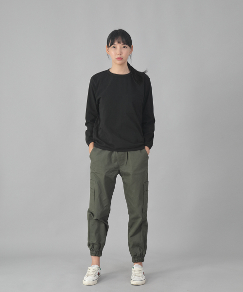 SAINTCREW(セントクルー)の「ボールドアンクルバンドカーゴジョガーパンツ BAC-328 カーキ(スウェットパンツ・メンズ・その他・MEDIUM/LARGE/X-LARGE)」の10枚目の写真
