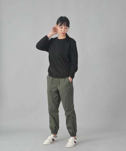 SAINTCREW(セントクルー)の「ボールドアンクルバンドカーゴジョガーパンツ BAC-328 カーキ(スウェットパンツ・メンズ・その他・MEDIUM/LARGE/X-LARGE)」の11枚目の写真