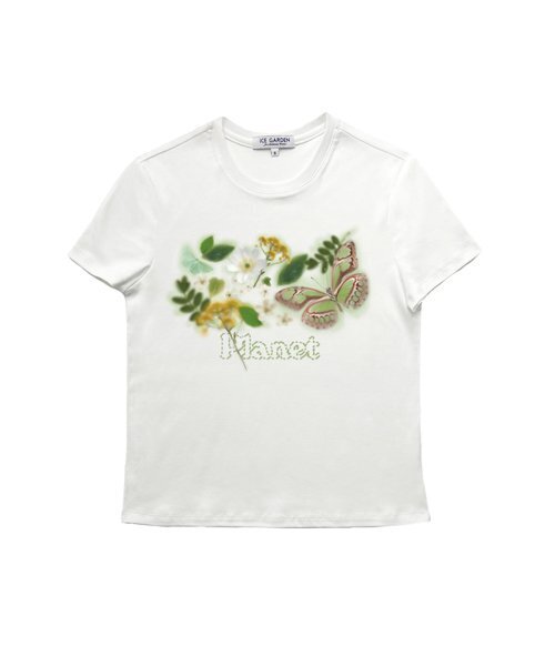 ICE GARDEN A.508(アイス ガーデン エイオーゴンパル)の「Planet Print T-shirt(Tシャツ/カットソー・レディース・その他・SMALL/MEDIUM)」の1枚目の写真