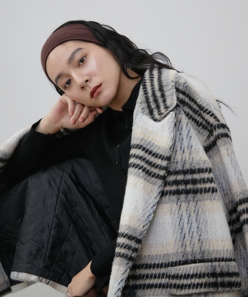 Aunt Marie's(アントマリーズ)の「ベーシックヘアターバン(ヘアバンド・レディース・グレー/ブラウン/ブラック・FREE)」の3枚目の写真