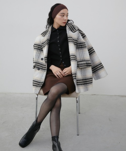 Aunt Marie's(アントマリーズ)の「ベーシックヘアターバン(ヘアバンド・レディース・グレー/ブラウン/ブラック・FREE)」の21枚目の写真