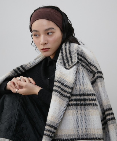 Aunt Marie's(アントマリーズ)の「ベーシックヘアターバン(ヘアバンド・レディース・グレー/ブラウン/ブラック・FREE)」の19枚目の写真