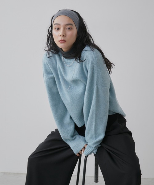 Aunt Marie's(アントマリーズ)の「ベーシックヘアターバン(ヘアバンド・レディース・グレー/ブラウン/ブラック・FREE)」の16枚目の写真