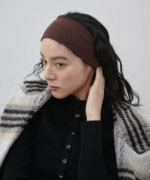 Aunt Marie's(アントマリーズ)の「ベーシックヘアターバン(ヘアバンド・レディース・グレー/ブラウン/ブラック・FREE)」の18枚目の写真