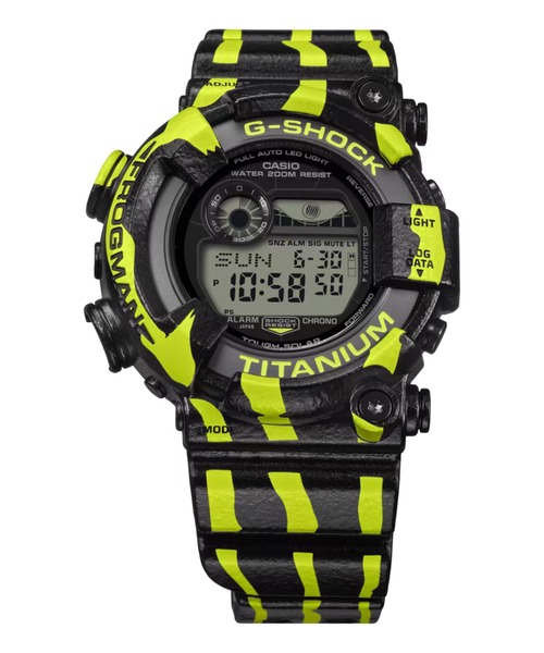 G-SHOCK(ジーショック)の「G-SHOCK/ジーショック 腕時計 FROGMAN MASTER OF G-SEA GW-8200TPF-1JR(デジタル腕時計・メンズ・ブラック×グリーン・FREE)」の8枚目の写真