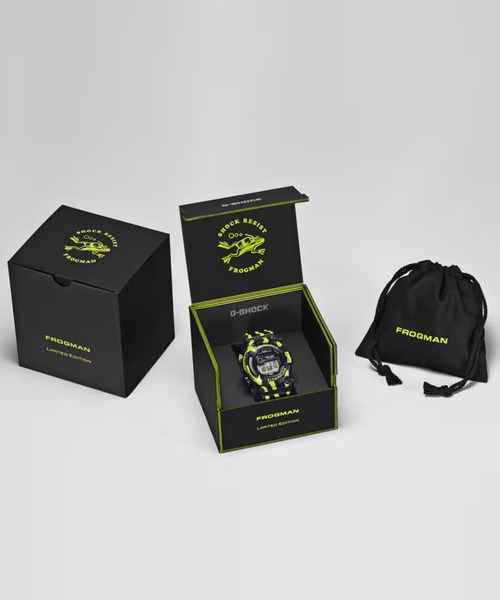 G-SHOCK(ジーショック)の「G-SHOCK/ジーショック 腕時計 FROGMAN MASTER OF G-SEA GW-8200TPF-1JR(デジタル腕時計・メンズ・ブラック×グリーン・FREE)」の5枚目の写真