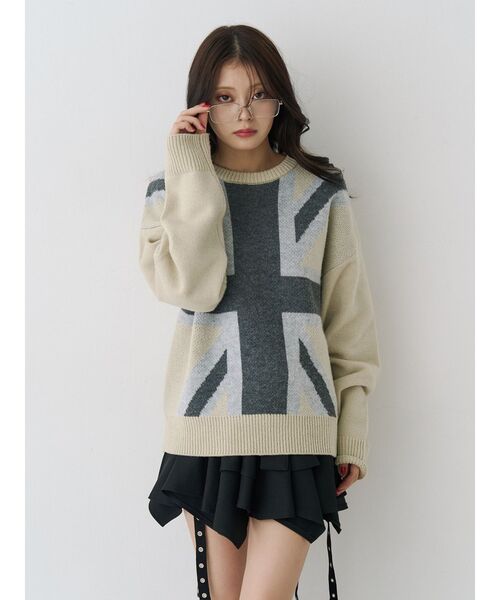 jouetie（ジュエティ）の「アシメヘムベルテッドミニスカート 赤チェック（スカート・レディース・レッド/ブラック/カーキ・MEDIUM）」の21枚目の写真