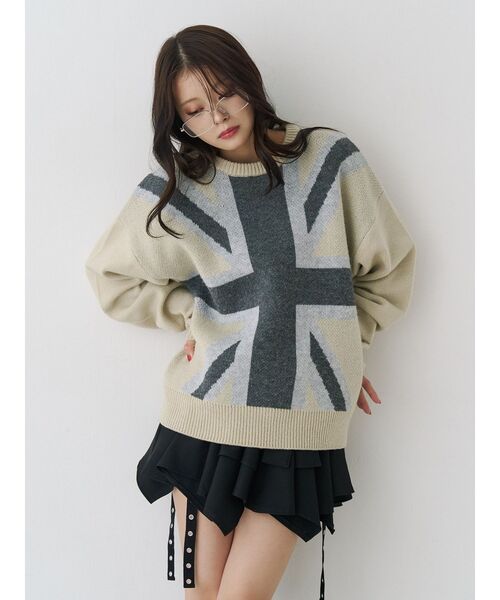 jouetie（ジュエティ）の「アシメヘムベルテッドミニスカート 赤チェック（スカート・レディース・レッド/ブラック/カーキ・MEDIUM）」の22枚目の写真