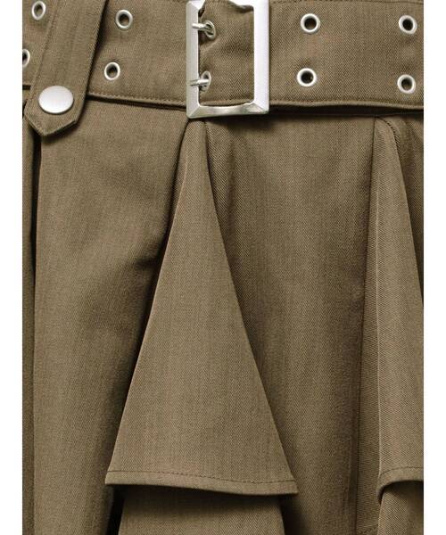 jouetie（ジュエティ）の「アシメヘムベルテッドミニスカート 赤チェック（スカート・レディース・レッド/ブラック/カーキ・MEDIUM）」の8枚目の写真