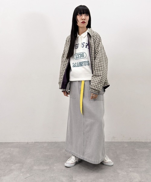 niko and...（ニコアンド）の「[MODE NORM CORE] リバーシブルシャカブルゾン（ブルゾン・レディース・ボルドー/ネイビー/キャメル・LARGE/MEDIUM）」の10枚目の写真