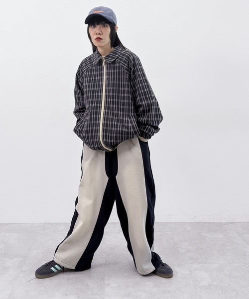 niko and...（ニコアンド）の「[MODE NORM CORE] リバーシブルシャカブルゾン（ブルゾン・レディース・ボルドー/ネイビー/キャメル・LARGE/MEDIUM）」の18枚目の写真