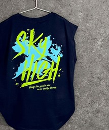 その他セレクト（ソノタセレクト）の「グラフィックプリント オーバーサイズ ノースリーブ Tシャツ（Tシャツ/カットソー）」