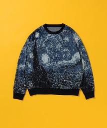 LAKOLE | 【ラコレ アート】絵画ジャガードニットプルオーバー / 635329(ニット/セーター)